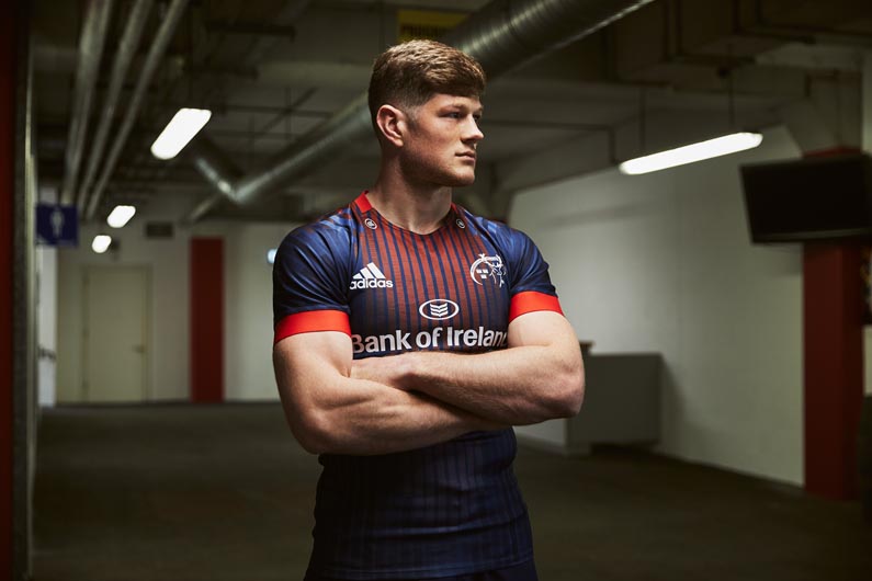 Jack O'Donoghue in the new alternate jersey.