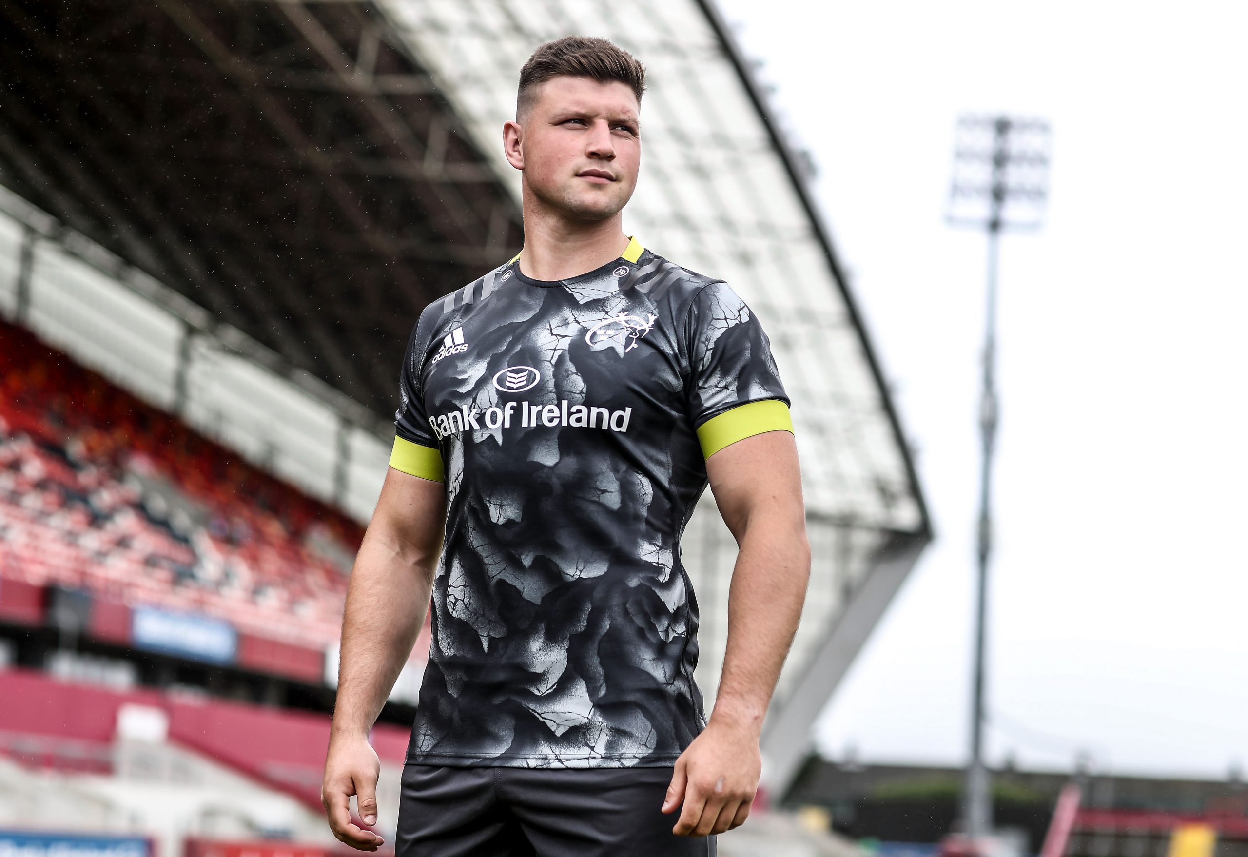 Fineen Wycherley in the new Alternate jersey.