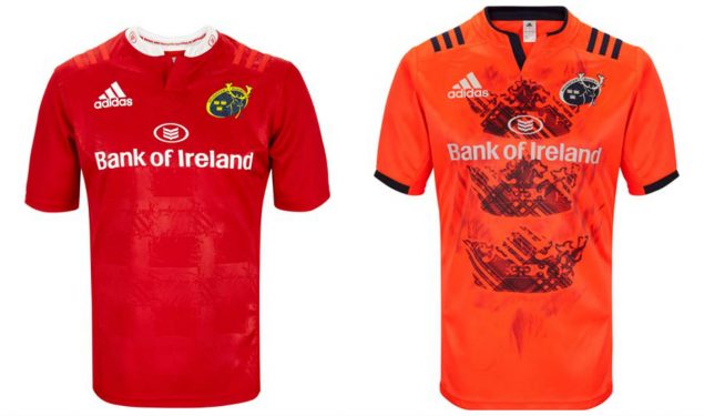 adidas Munster 2016/17 home jersey and training jersey 