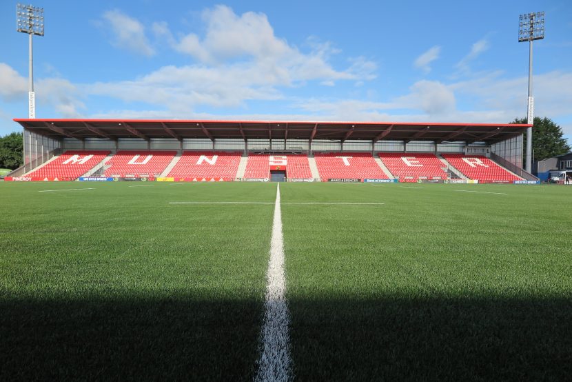 The new modified 3G surface at Irish Independent Park.