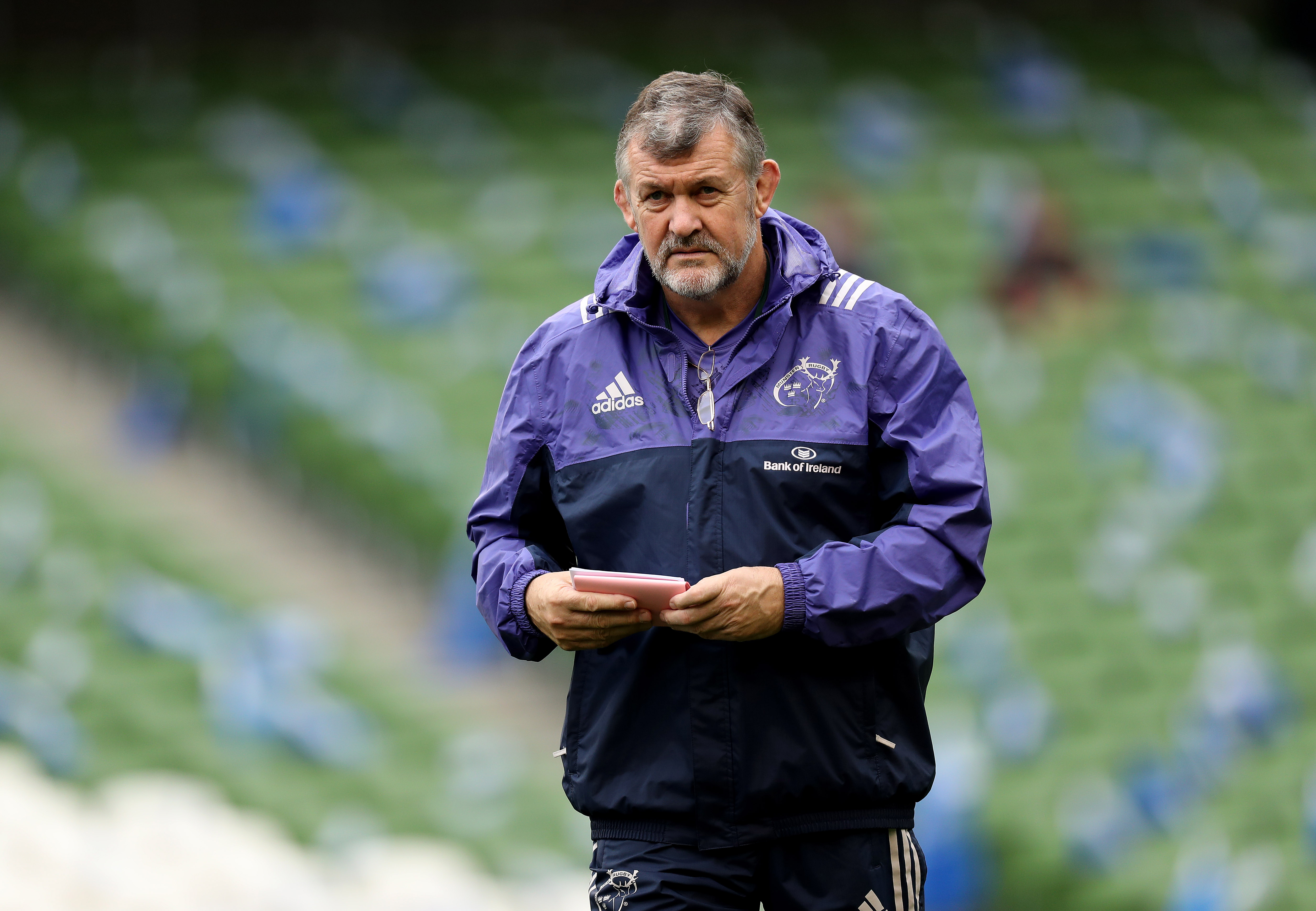 Munster team manager Niall O'Donovan.