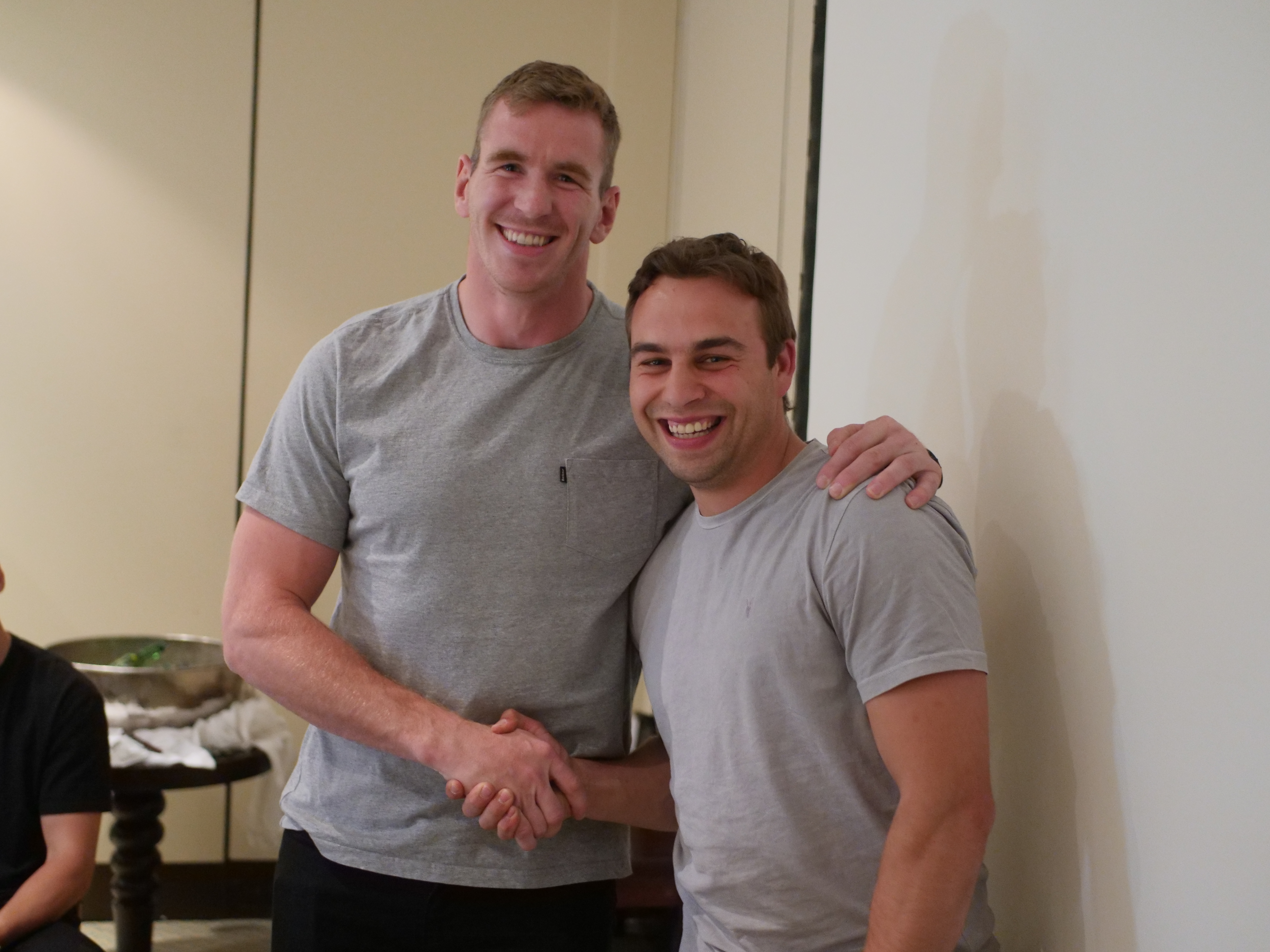 Chris Farrell and James Hart.