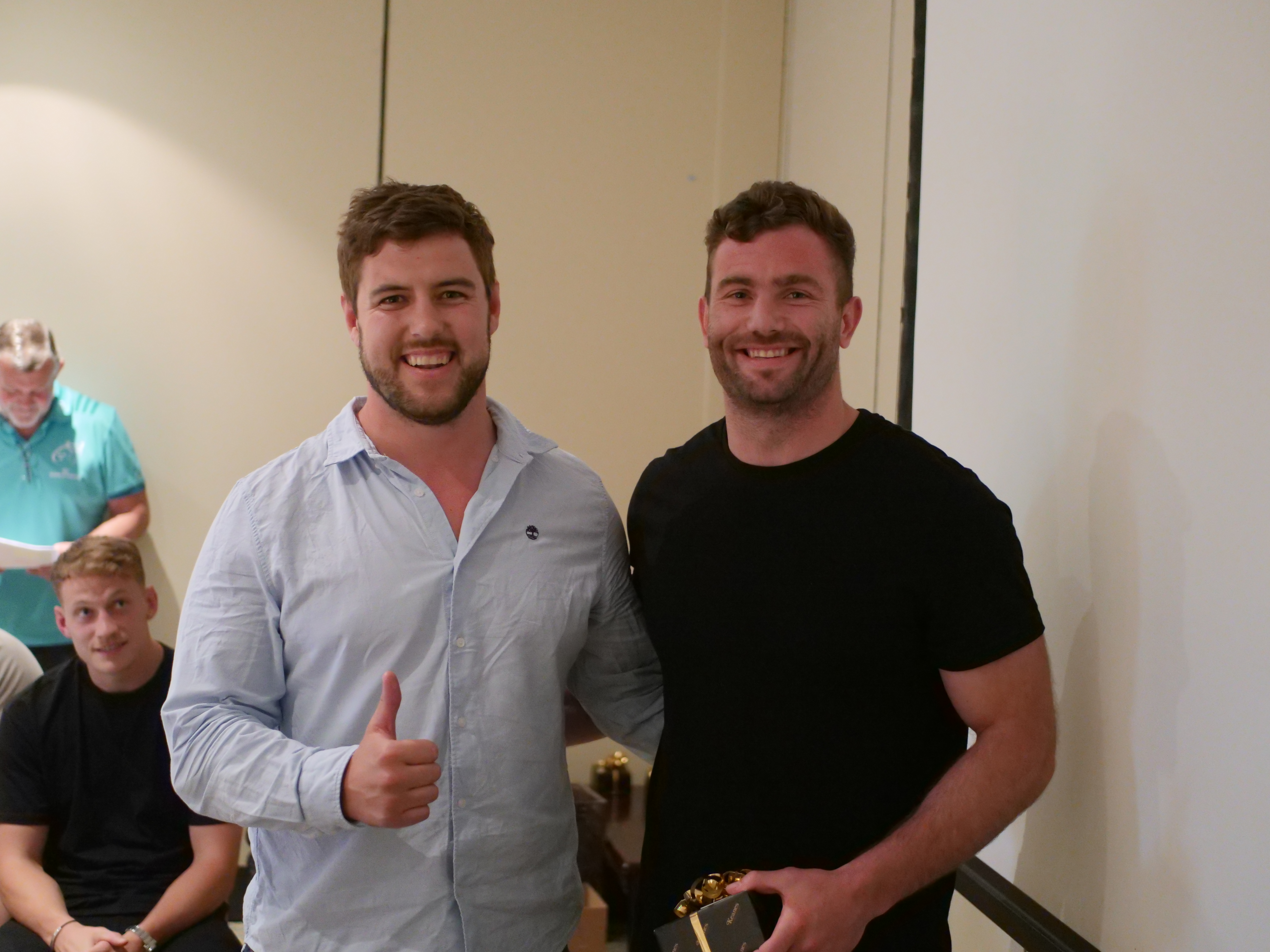 Rhys Marshall and Jaco Taute. 