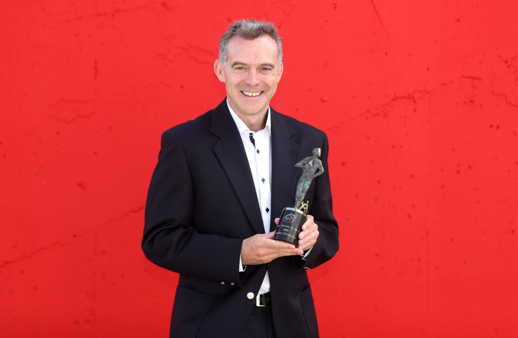 Referee of the Year Barrie O'Connell.
