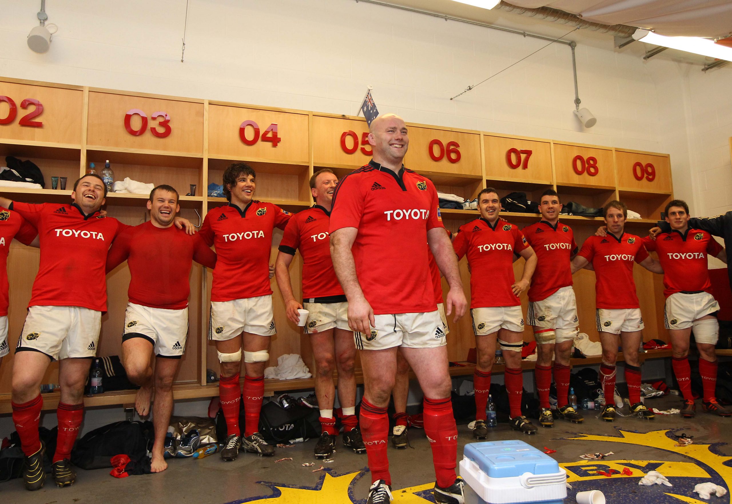John Hayes after his final game for Munster.