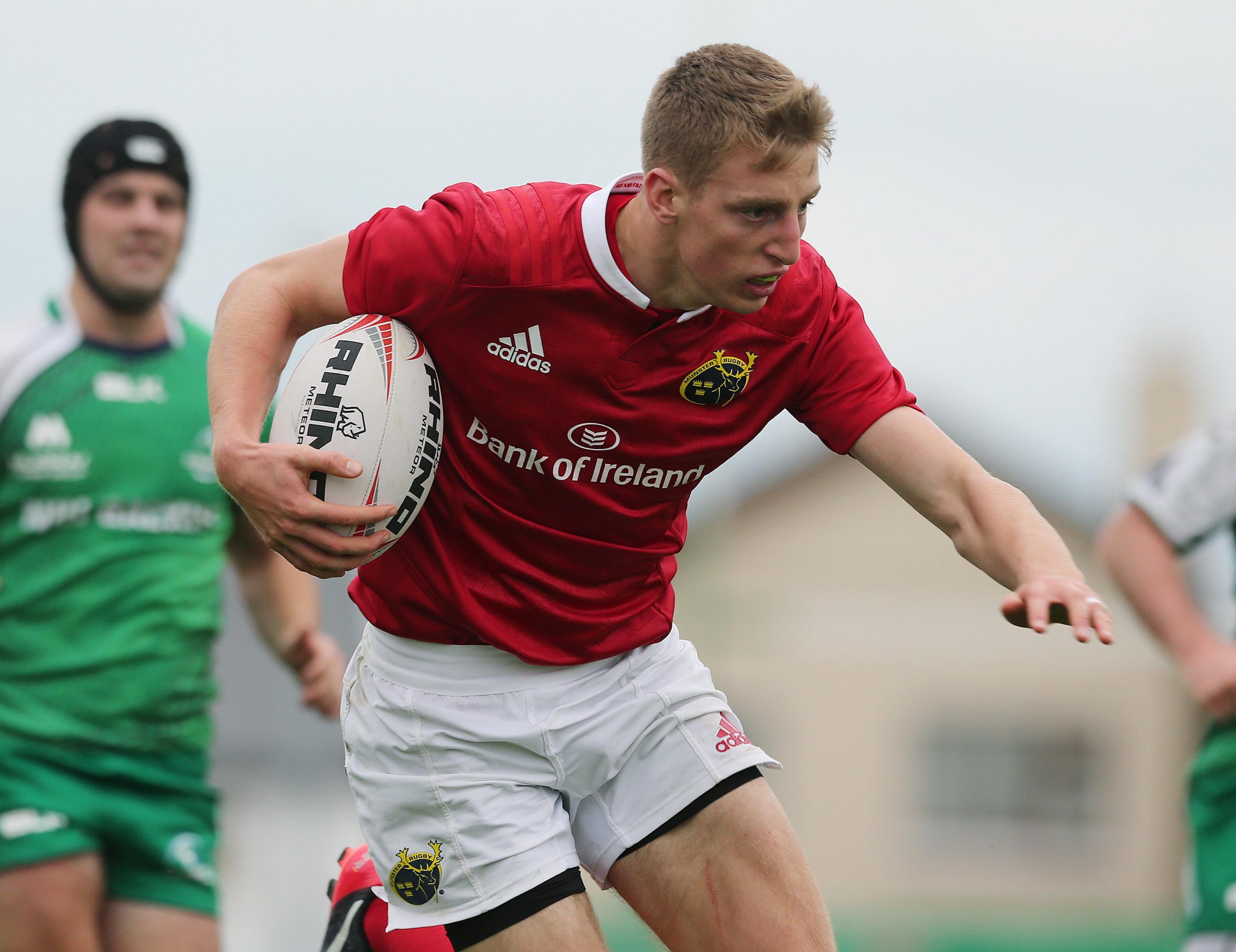 Interpro action for the Munster U19s in 2015.