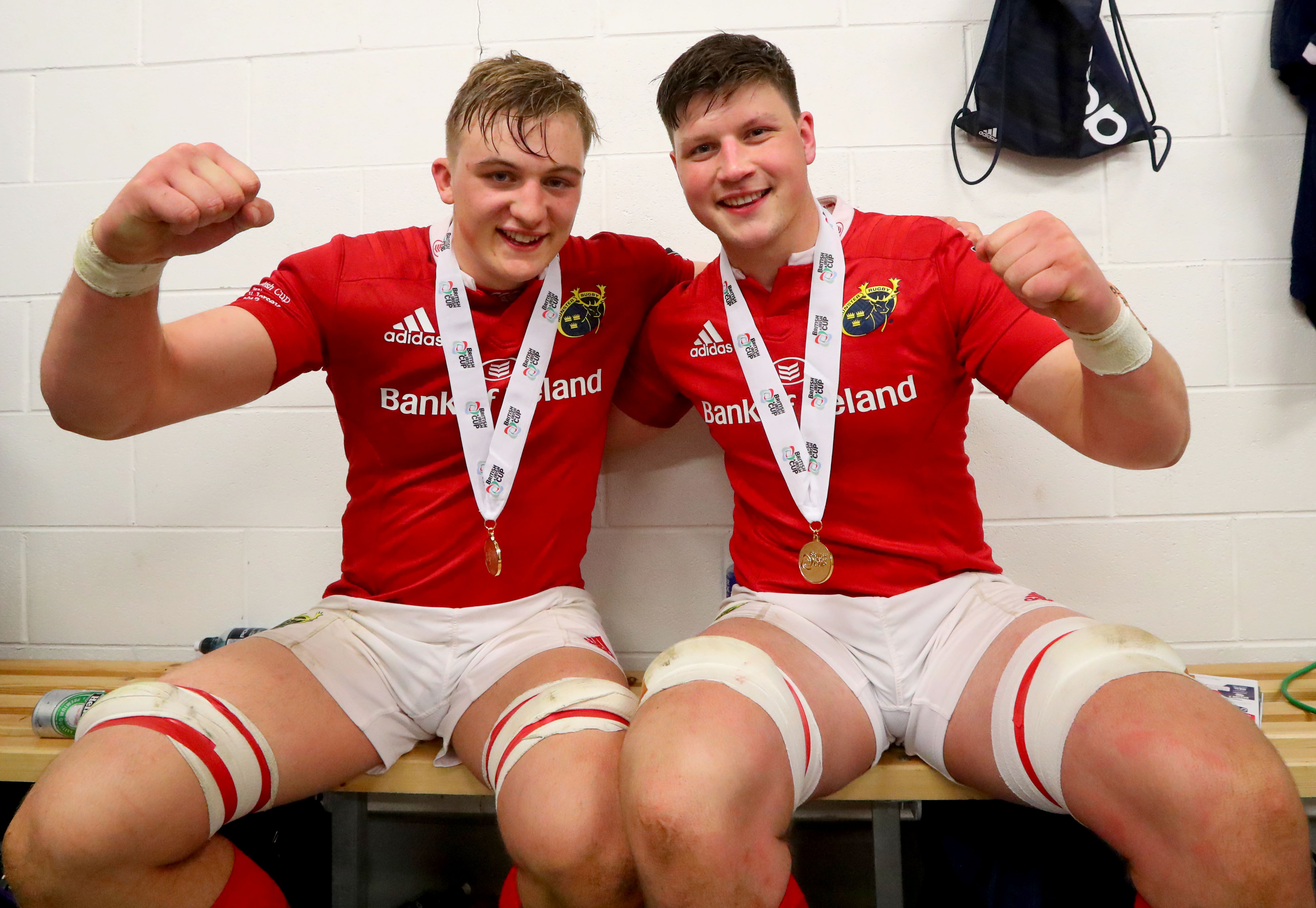 The academy duo of Gavin Coombes and Fineen Wycherley.