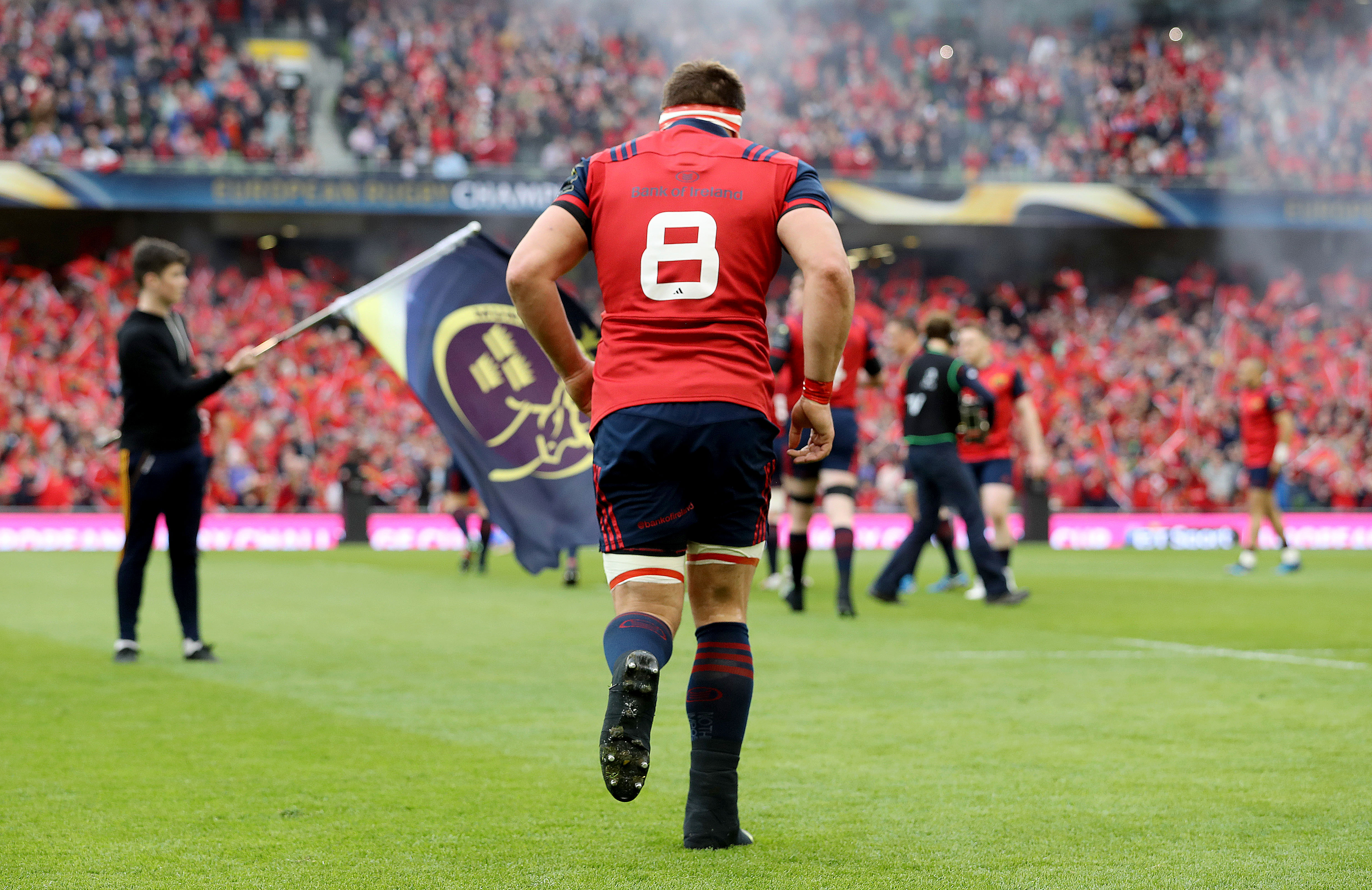 CJ Stander takes to the field.