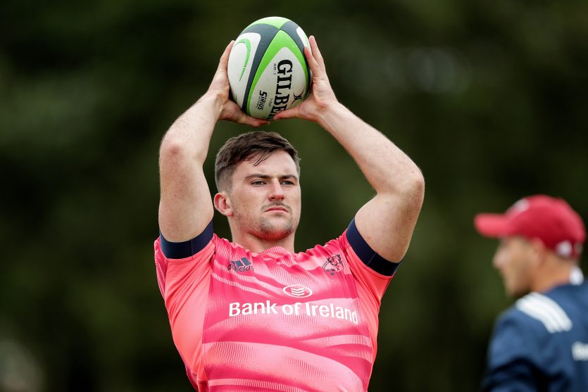Academy hooker Diarmuid Barron is included in the Munster squad.