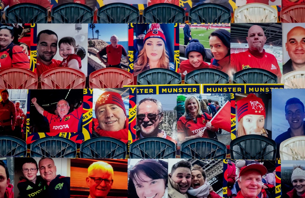 The 'Be There' initiative has been strongly supported by Munster fans.