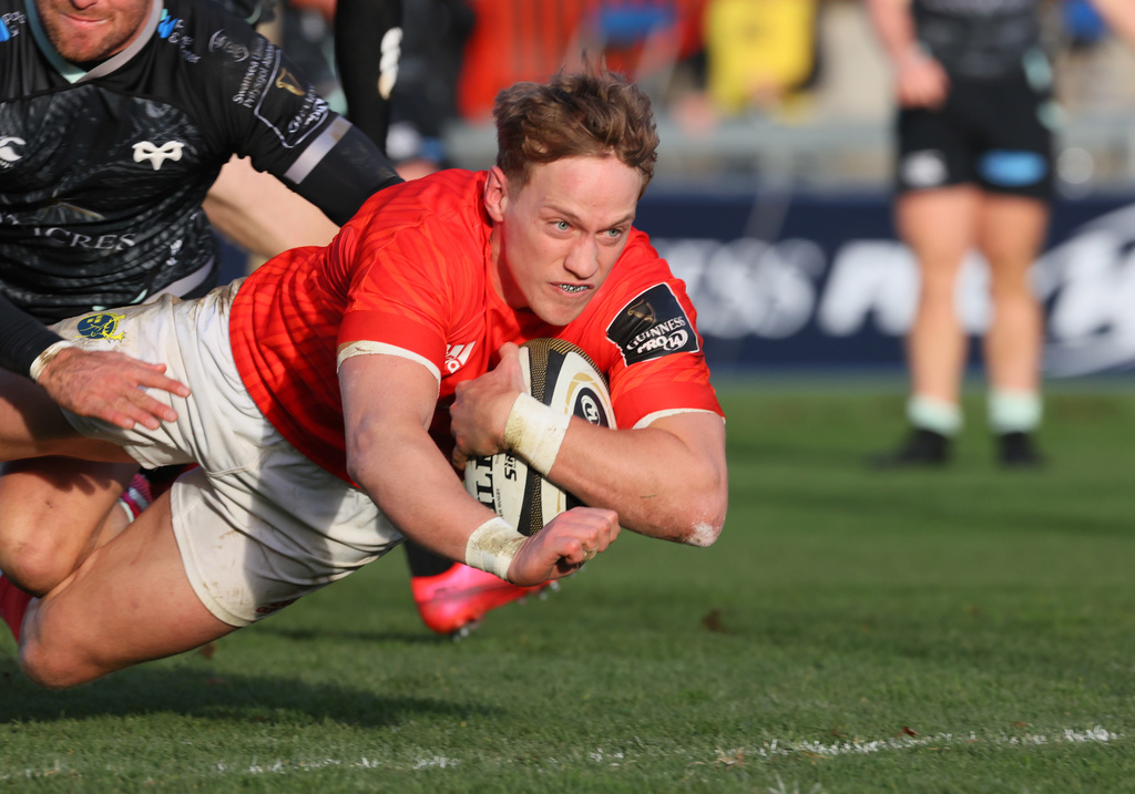 Mike Haley has made the most metres.