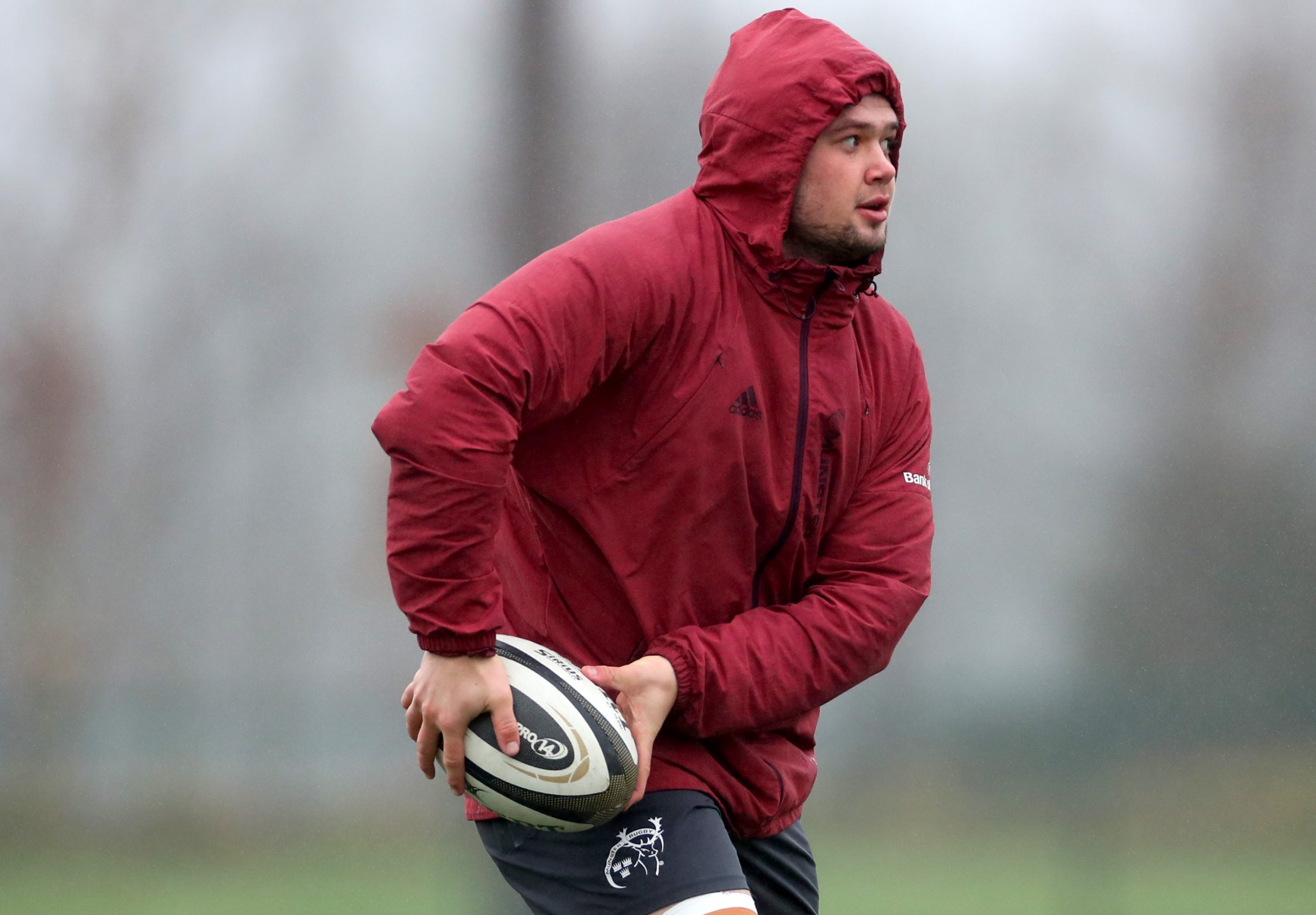 Jack Daly at Munster training this week. 