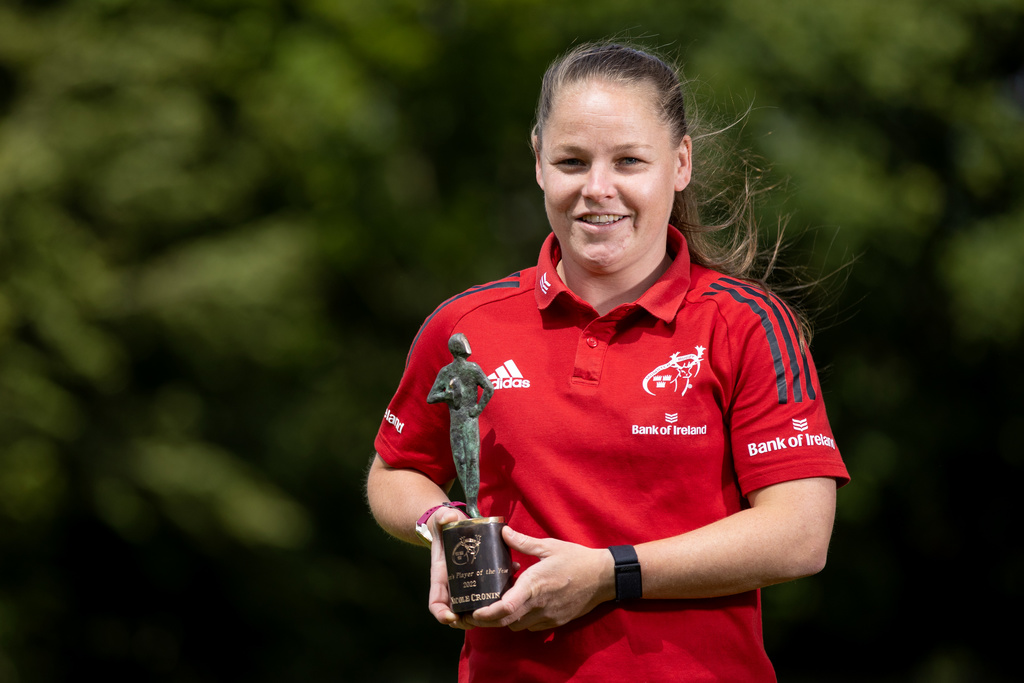 Munster Women's Player of the Year Nicole Cronin. 