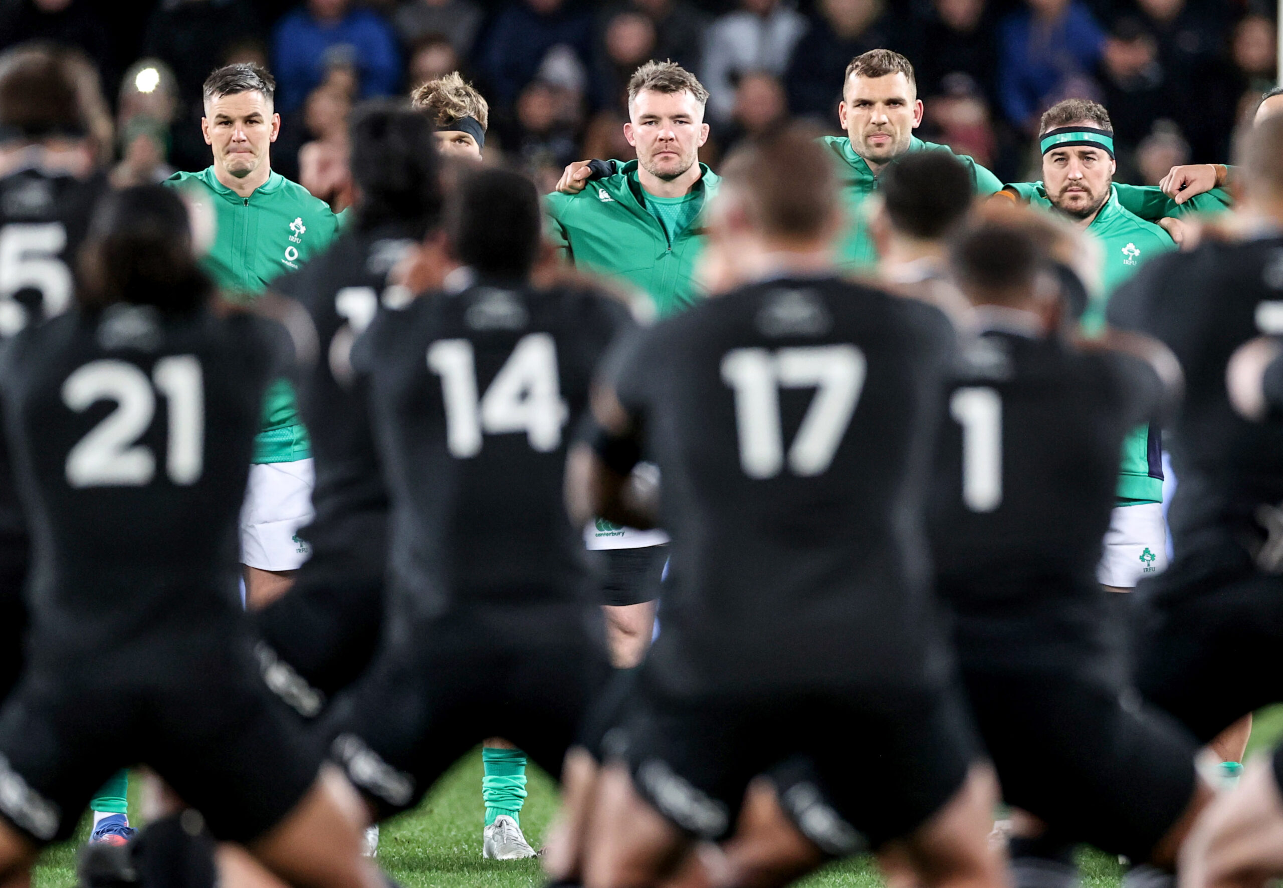 Facing the Haka in 2022. 