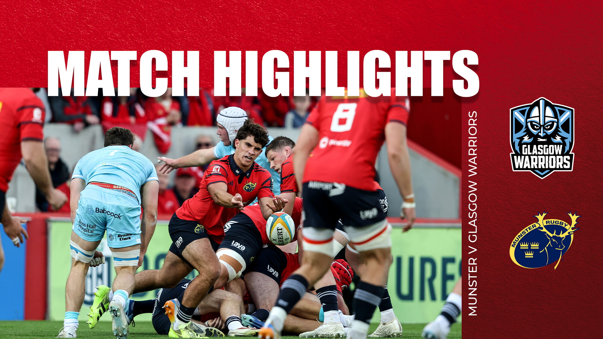 Highlights | Munster Rugby V Glasgow Warriors | URC Round 1 | Munster Rugby