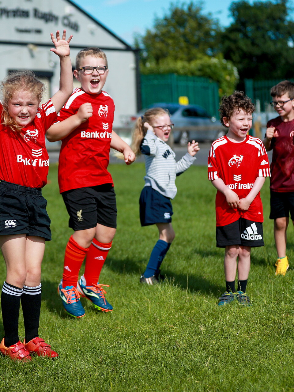 A view of the Munster Rugby Summer Camp at Cobh Pirates RFC