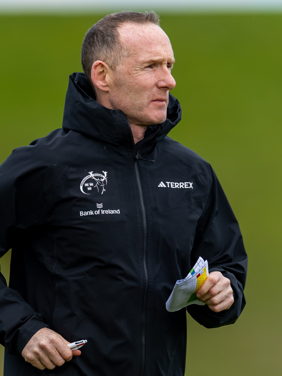 A view of Munster Rugby General Manager Ian Costello