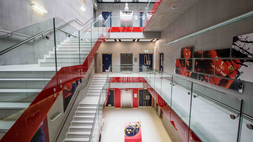 A view of Munster Rugby's High Performance Centre