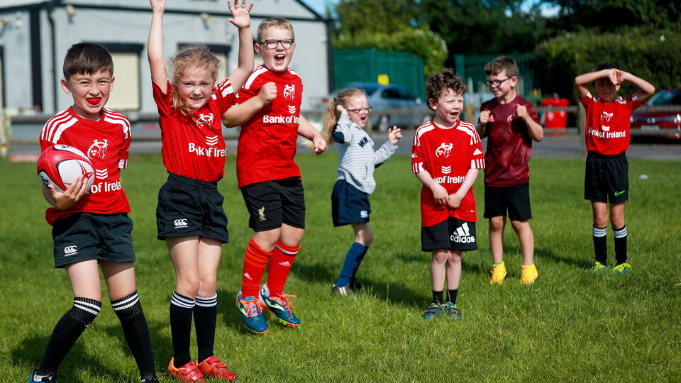 A view of the Munster Rugby Summer Camp at Cobh Pirates RFC