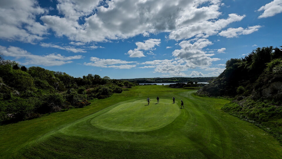 A view of Cork Golf Club in Little Island