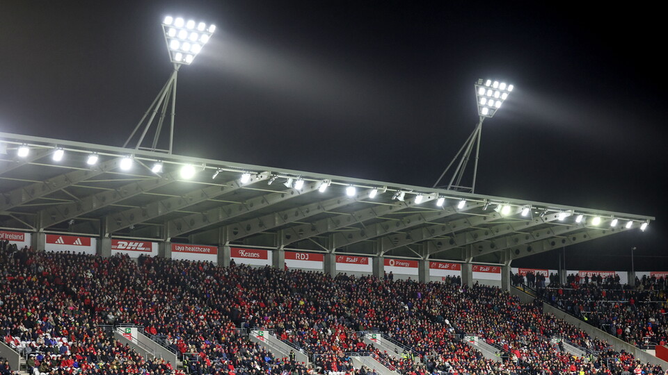 A view of Pairc Ui Chaoimh during Munster v Gloucester