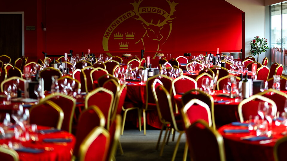 A view of the Thomond Suite in Thomond Park