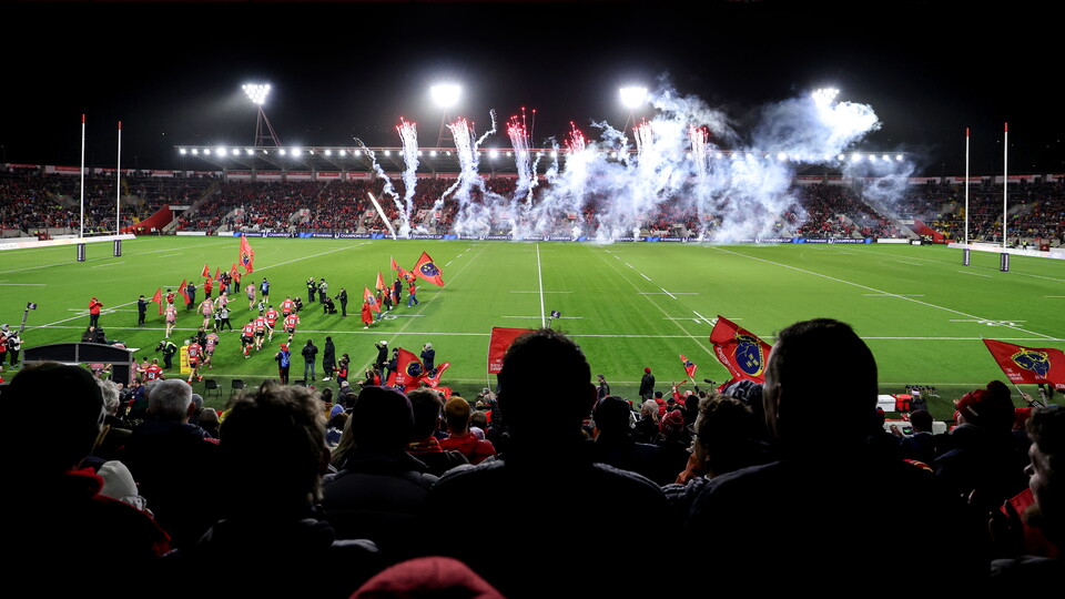 A view of SuperValu Páirc Uí Chaoimh during last year's fixture between Munster and Gloucester