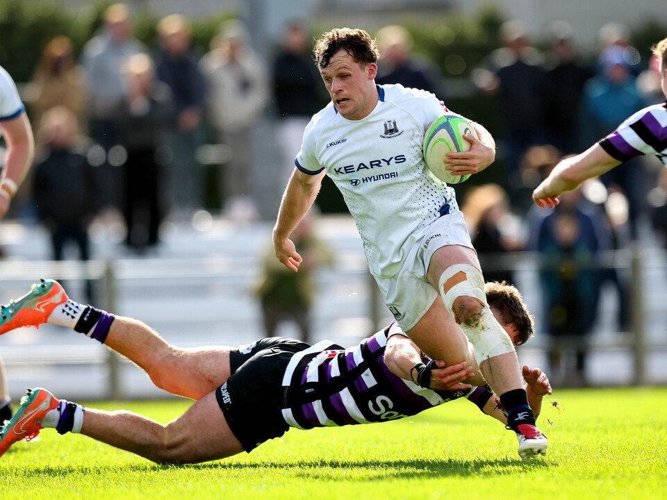 Energia All-Ireland League Division 1A Cork Constitution vs Terenure College ©INPHO