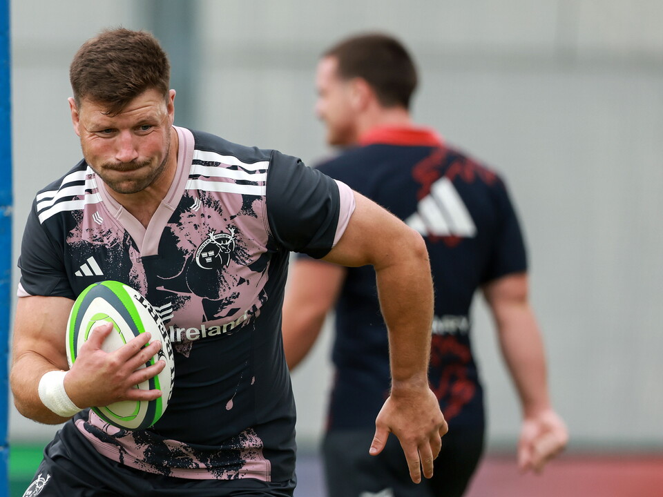 Fineen Wycherley will captain Munster against Leicester Tigers. 