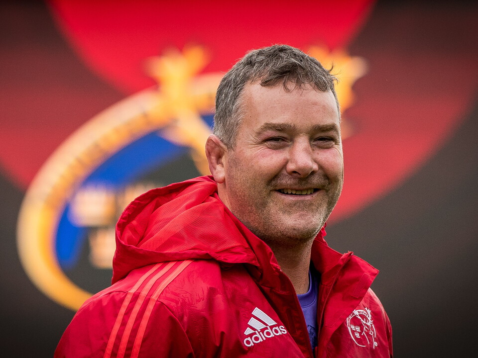 Anthony Foley smiling 