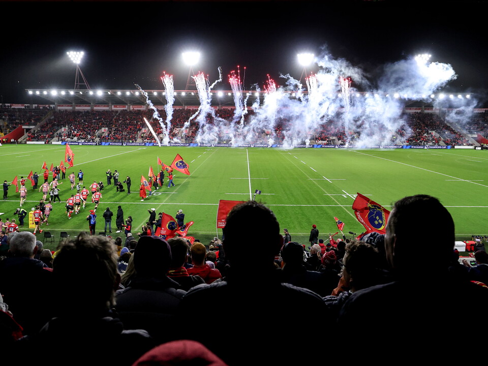 A view of SuperValu Páirc Uí Chaoimh during last year's fixture between Munster and Gloucester