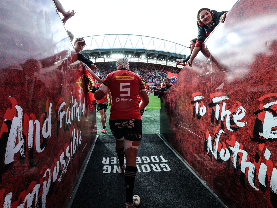Munster run out of tunnel