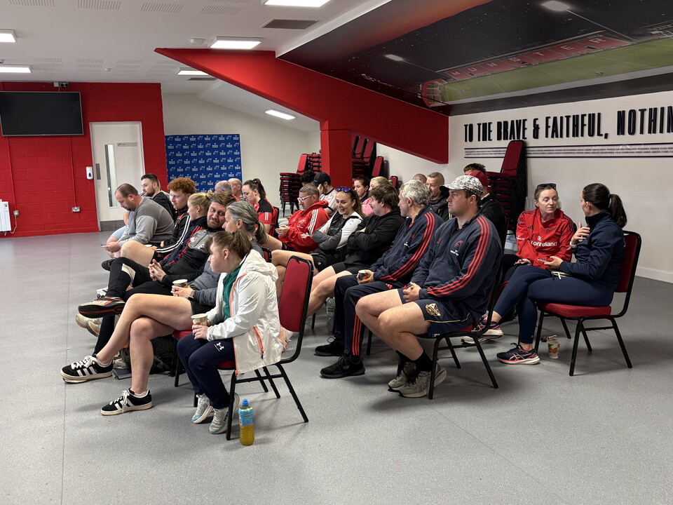 A view of the recent CCRO Induction Day in Virgin Media Park