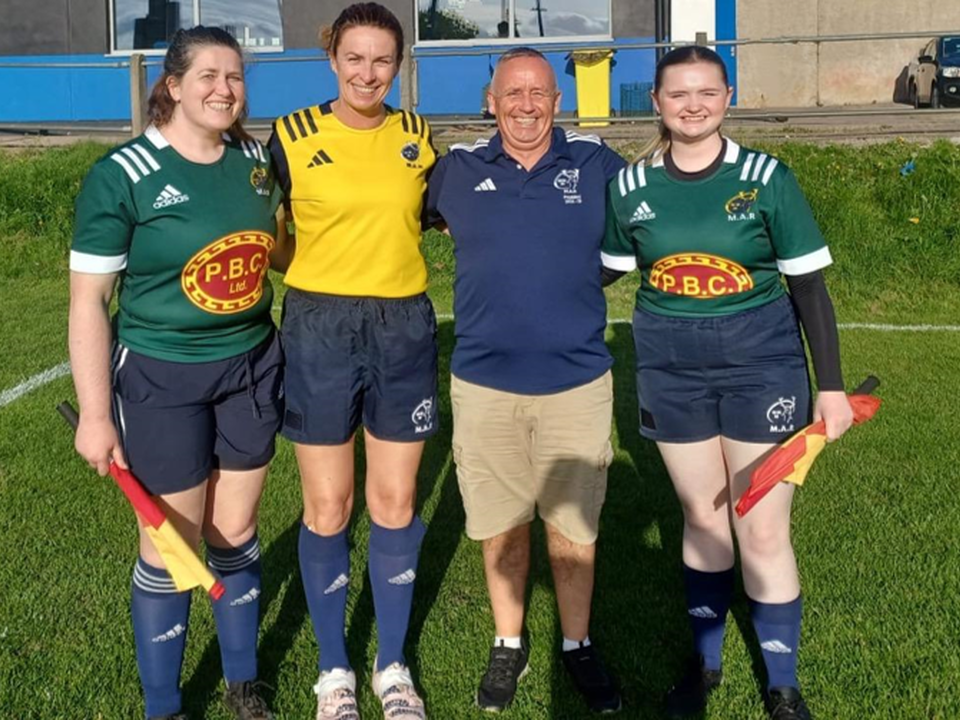 MAR members Fionnuala Fay, Dara Finn, Roy Flynn, Jessica O'Brien
